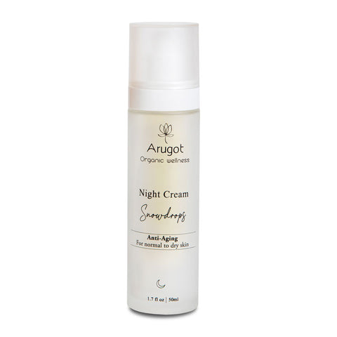 Snowdrop ANTI AGING Nachtcreme für normale bis trockene Haut