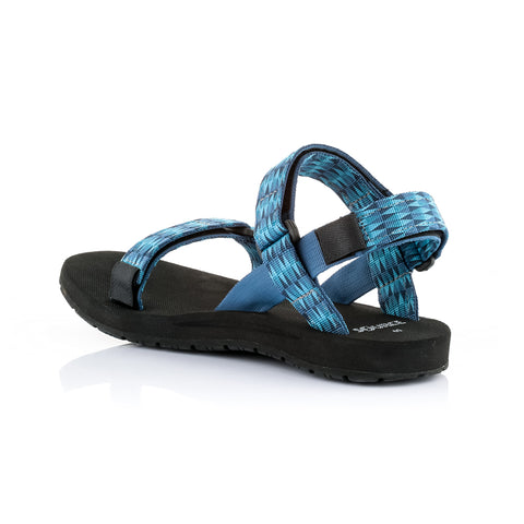 Source Klassische Outdoor Sandalen für Männer - Triangles Blue