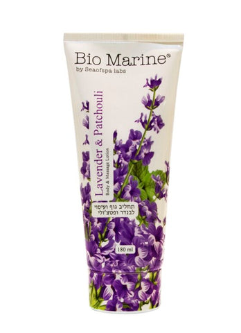 Organic Marine Body & Massage Lotion | Lavender & Patchouli – Intensive Relaxation & Care
