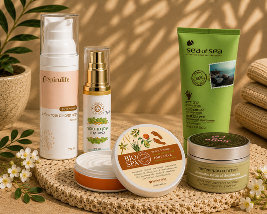 The anti-aging pampering and care set