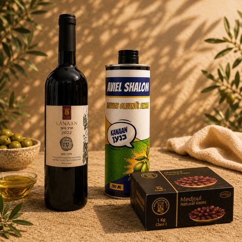 Premium-Trio | Mediterraner Genuss mit 1 kg Medjool-Datteln