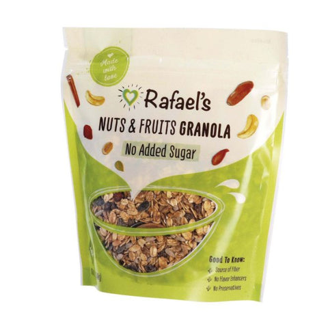 Granola – nuts, seeds &amp; fruits – no added sugar