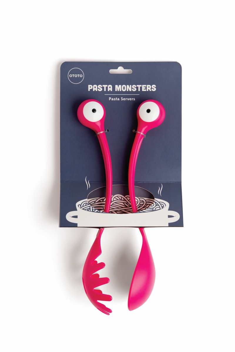 OTOTO Pasta Monsters Pasta Servers 