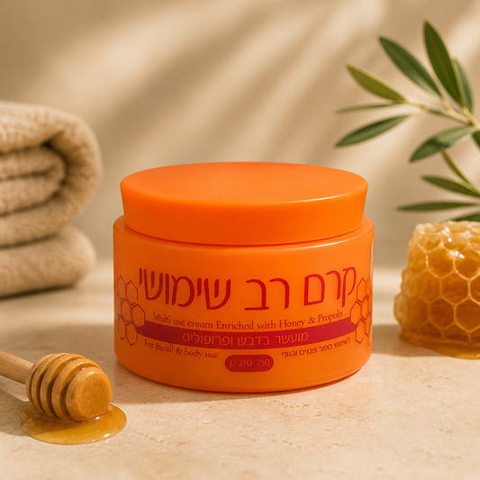 Golden Care Honey & Propolis Vital Cream | Intensive Care for Face & Body – 250 ml