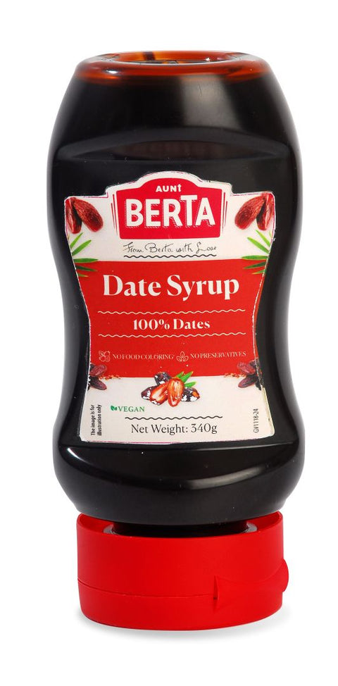 Aunt Berta Dattelsirup Silan | 100 % natürliche Süße aus frischen Datteln