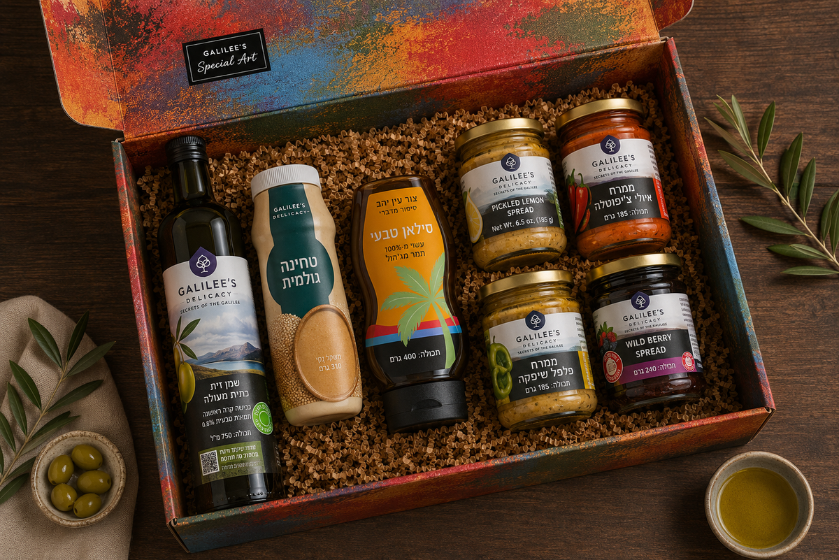 Delights from Galilee — Gift Box for Sukkot