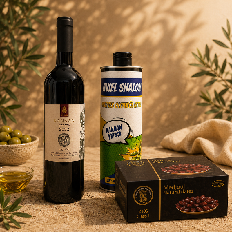 Premium Trio | Mediterranean Delights with 2 kg Medjool Dates