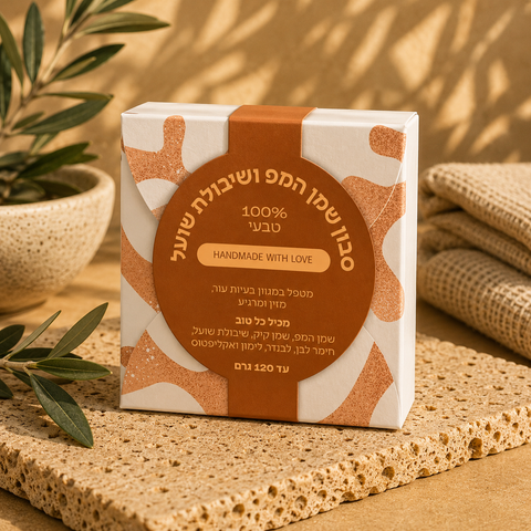 Hemp and oat oil soap