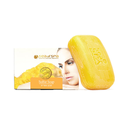 Sea of ​​Spa Sulfur Soap | Clarity & Freshness for Skin & Hair