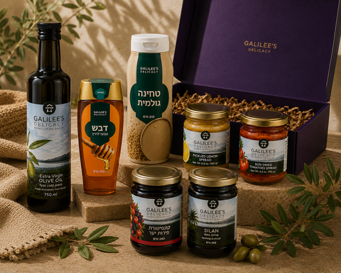 Flavors of the Galilee — Geschenkbox zum Laubhüttenfest