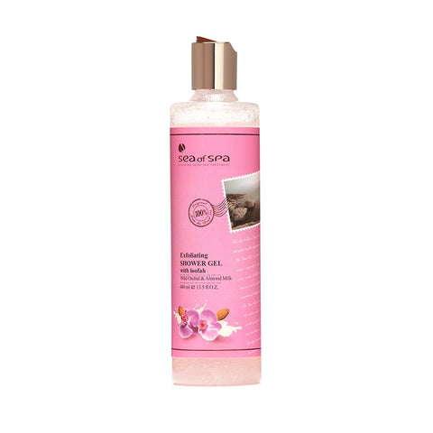 Duschgel mit wilder Orchidee und Mandelmilch von Sea of Spa|