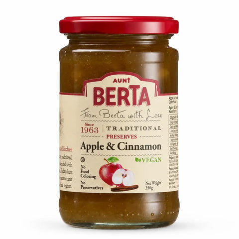 Aunt Berta Apple-Cinnamon Jam | Hand-stirred according to a traditional recipe