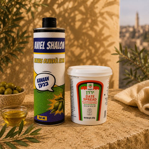 Golden Desert Duo 2026 | Date Cream & Aviel-Shalom Olive Oil