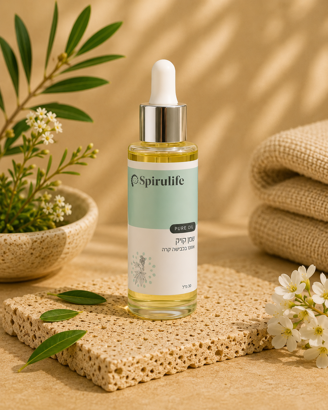 Reines Rizinusöl | Therapeutisch | Spirulina Full Life