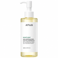 Anua Heartleaf Pore Control Reinigungsöl: Pumpspender mit goldgelbem Öl und weißem Etikett, 200 ml