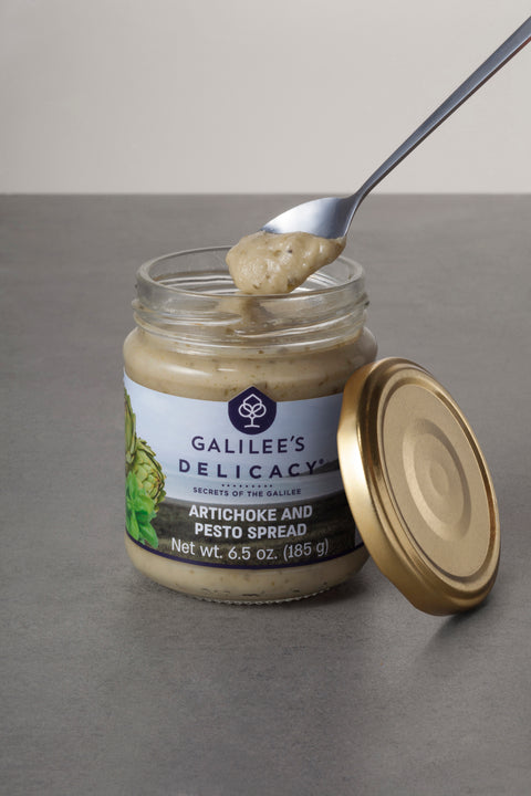 Galilee Pesto-Artischocken Aufstrich