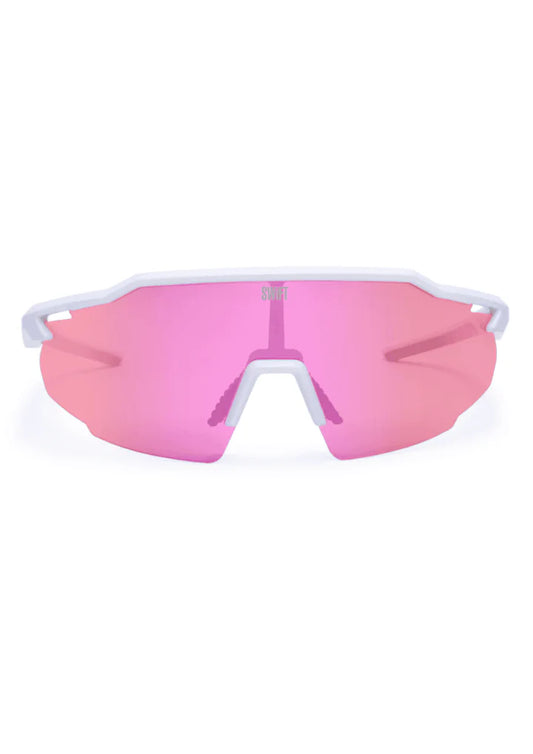 Swiftness Apex Vision Weiß-Pink | Ultraleichte Sport-Sonnenbrille