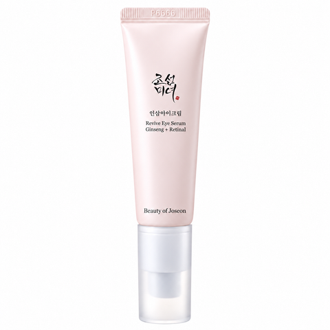 Beauty of Joseon Revive Eye Serum Ginseng + Retinal: rosa Tube mit transparenter Kappe