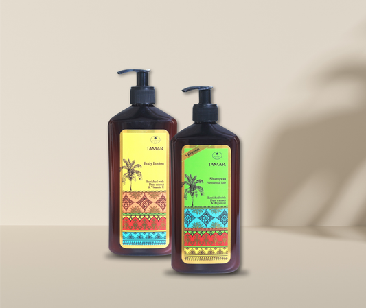 Tamar Care Duo | Natural body and hair care with dates & precious oils