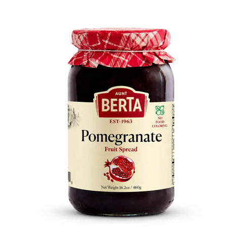 Aunt Berta Pomegranate Fruit Spread