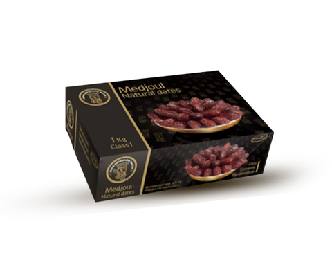 Israelische Medjool-Datteln aus Israel, 1 kg Dattelbox – JLMBOX