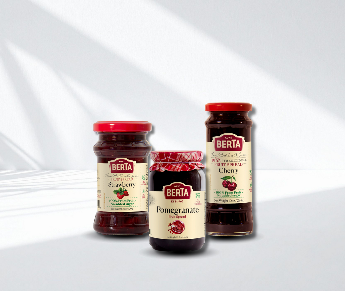 Aunt Berta Fruit Delight Trio | 100% Fruit, Pure Enjoyment