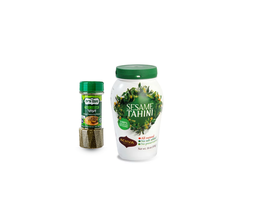 Tahini & Za’atar Genuss-Duo