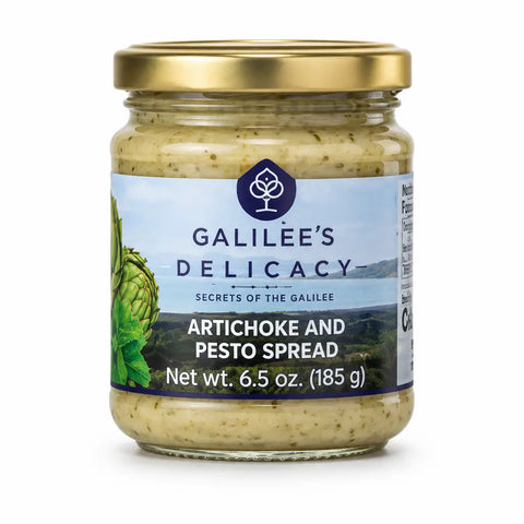Galilee Pesto-Artischocken Aufstrich