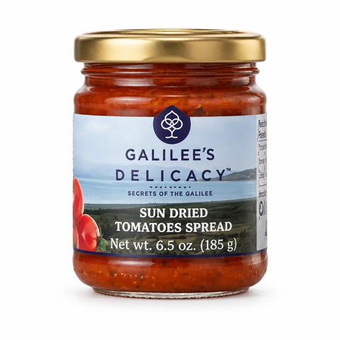 Galilee Sonnengetrocknetes Tomatenmark | Veganer Brotaufstrich ohne Zusatzstoffe