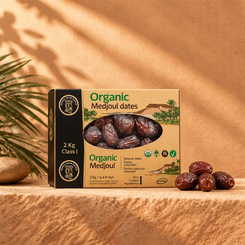 Organic Medjool Dates King Solomon | 2 kg Premium Quality from Israel