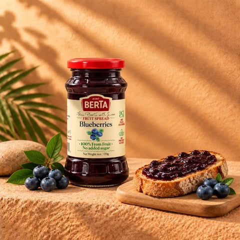 Aunt Berta's Blueberry Delight – 100% pure fruit harmony