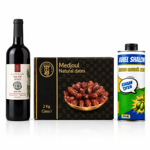 Premium Trio | Mediterranean Delights with 2 kg Medjool Dates