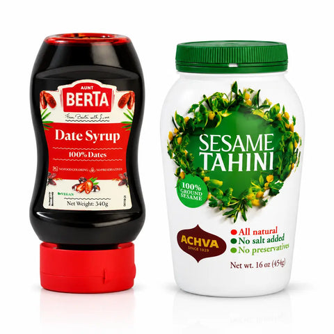 Natural moment of enjoyment | Tahini & date syrup with no added sugar