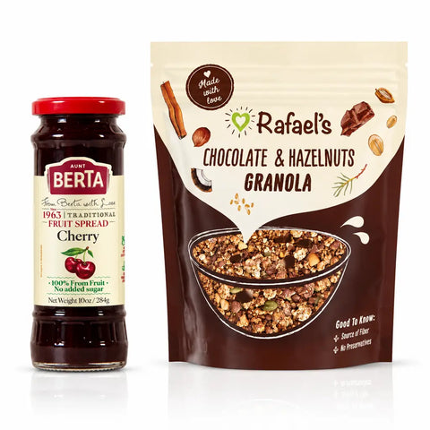 "Cherry & ChocoCrunch" | Breakfast Indulgence Set