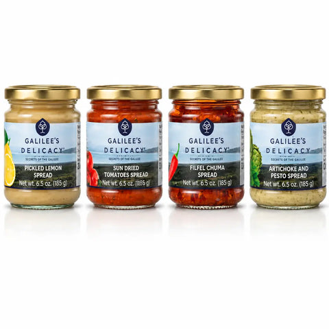 Galilee Gourmet Set | Savory Spread Variety from Israel