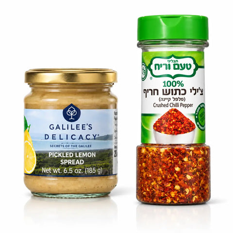 Galilee Lemon & Chili Delight | Mediterranean duo for moments of pure enjoyment