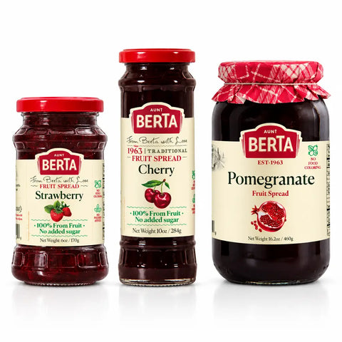 Aunt Berta Fruit Delight Trio | 100% Fruit, Pure Enjoyment