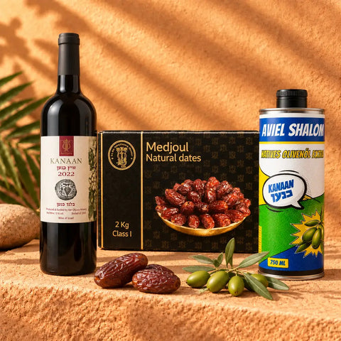 Premium Trio | Mediterranean Delights with 2 kg Medjool Dates