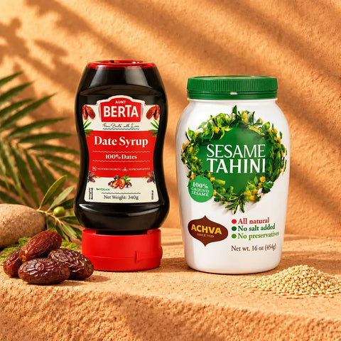 Natural moment of enjoyment | Tahini & date syrup with no added sugar