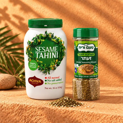 Tahini & Za'atar: A delightful duo