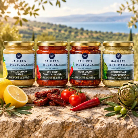 Galilee Gourmet Set | Savory Spread Variety from Israel