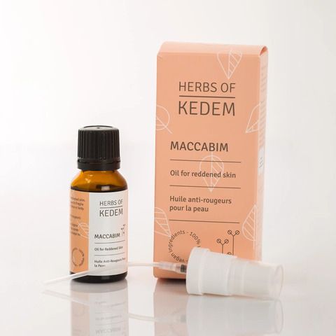MACCABIM Immortelle Elixier | Beruhigendes Anti-Rötungen-Öl