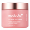 Medicube Collagen Jelly Cream Kollagen-Gelcreme im rosa 50-ml-Tiegel mit roségoldenem Deckel