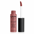 NYX Soft Matte Lip Cream Toulouse in gedecktem Mauve-Rosé mit Applikator, Pack-Shot
