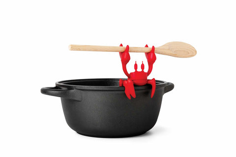 Red Spoon Holder & Steam Releaser