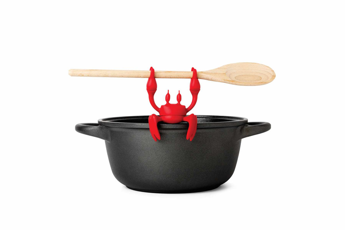 Red Spoon Holder & Steam Releaser