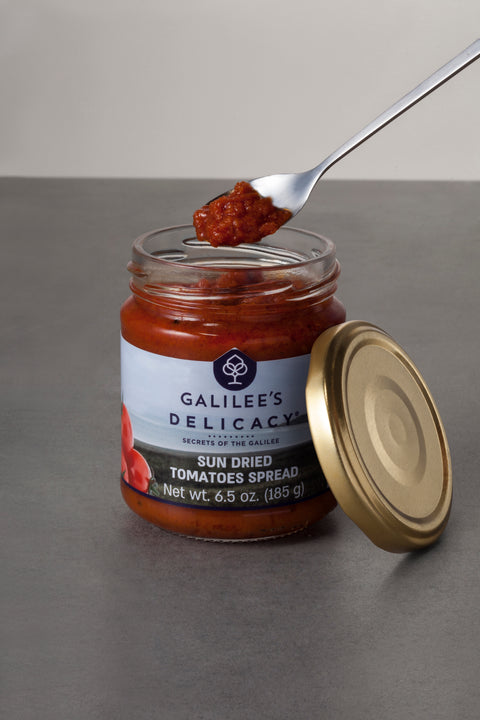 Galilee Sonnengetrocknetes Tomatenmark | Veganer Brotaufstrich ohne Zusatzstoffe