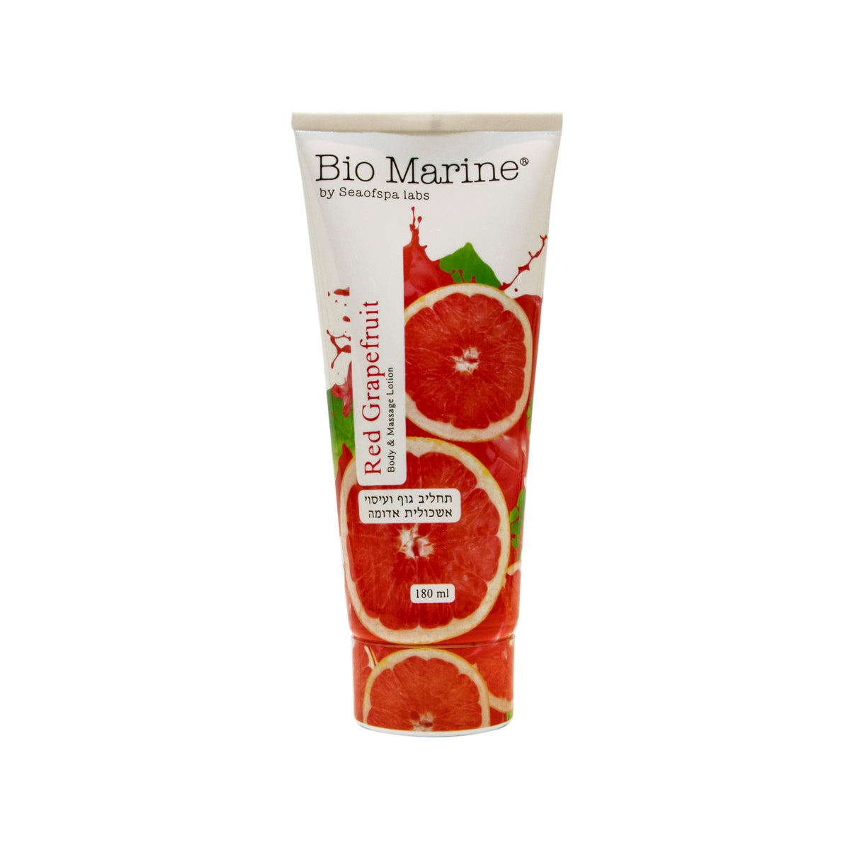 Organic Marine Body and Massage Lotion Red Grapefruit | Moisture & Wellness for Velvety Soft Skin