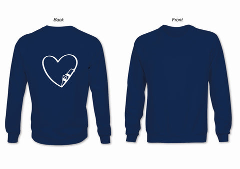 Israel Heart Sweatshirt - Stylish Symbol of Connection