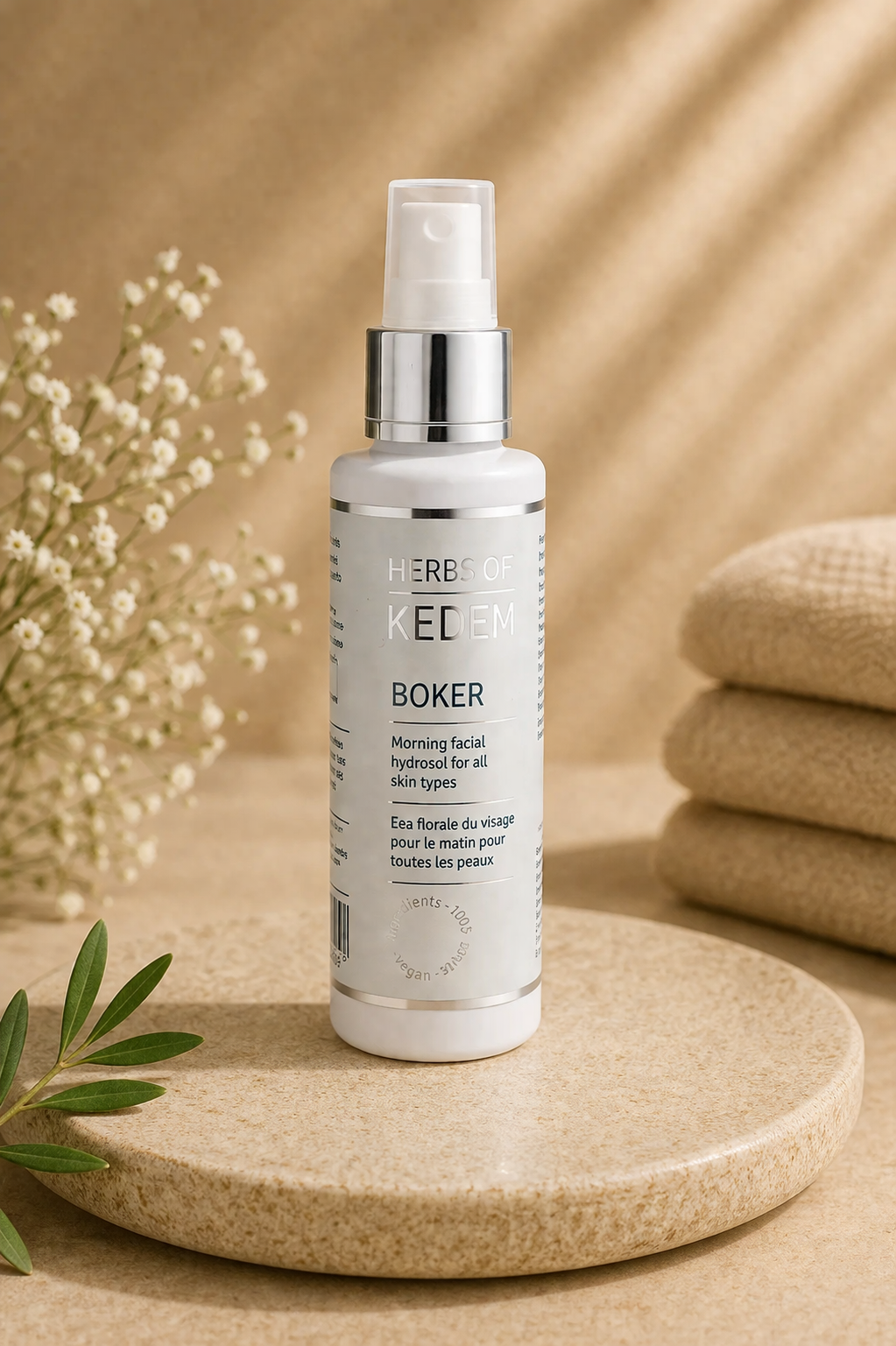 BOKER Morgen-Toner | Erfrischendes Anti-Aging Gesichtswasser – 120 ml